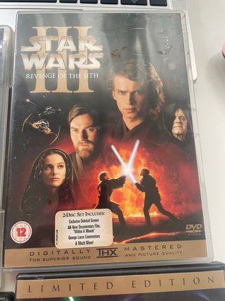 DVD Star Wars Edición Limitada Inglés
