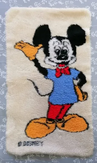 Alfombras Disney Mickey y Minnie Fleece