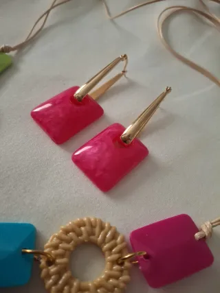 Conjunto Collar y Pendientes