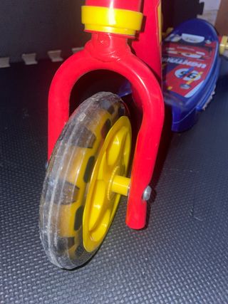 Patinete Cars Rojo y Azul