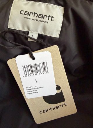 NUEVO Abrigo Carhartt Clarton Coat Talla L