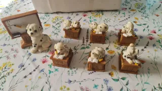 Set statuine dalmata