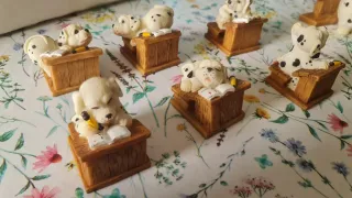 Set statuine dalmata