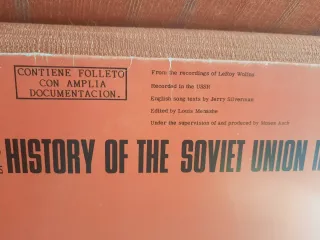 Vinilo Historia de la Unión Soviética
