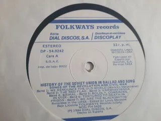 Vinilo Historia de la Unión Soviética