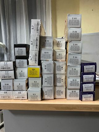 Tintes Profesionales Rubio y Castaño