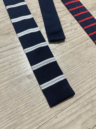 2 Corbatas de Punto George Rech Juveniles