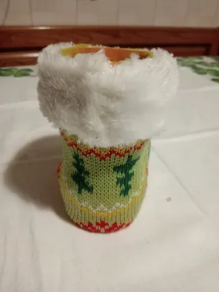 Stivale Natalizio Decorato