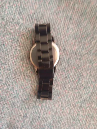 Reloj Negro/Plateado Hombre Nuevo