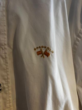 Camisa Spagnolo blanca bordada