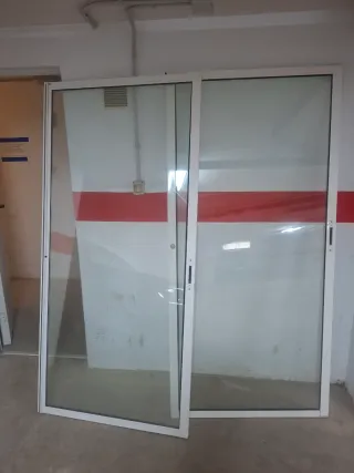 Puerta corredera de balcón de aluminio solo Puerta