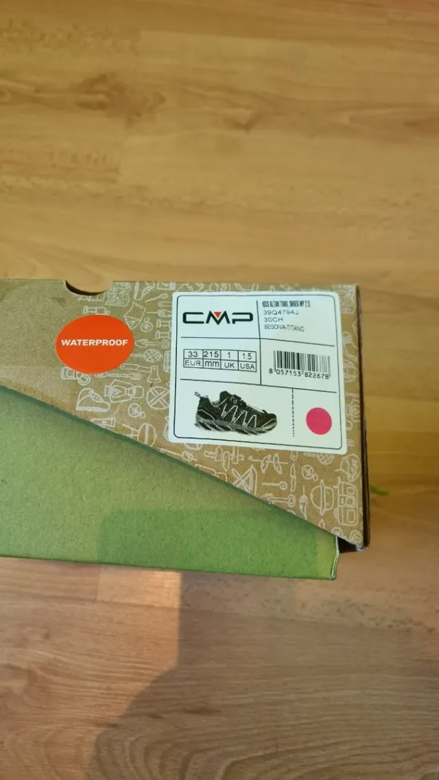 Zapatillas CMP trail niña rosa