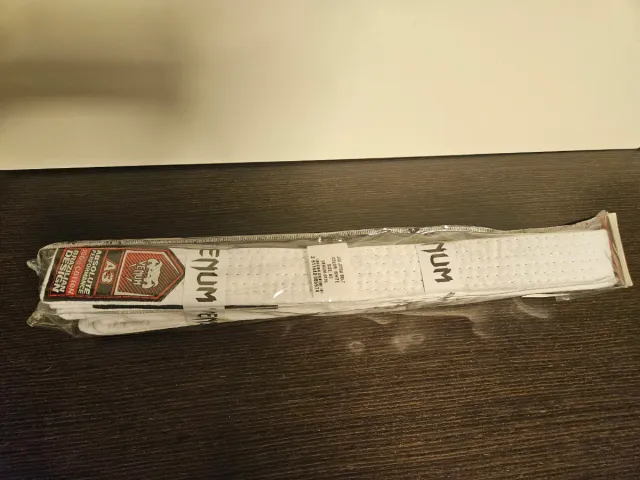 Cinturón Venum Artes Marciales Blanco