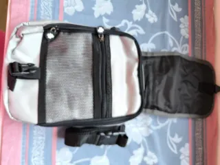 Bolso bandolera gris