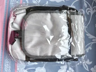 Bolso bandolera gris