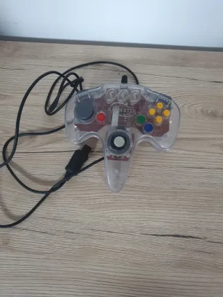 Controller N64 Gamestop Trasparente
