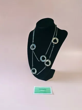 Collana doppio filo con cuori