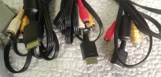 Lote PlayStation Mando y Cables