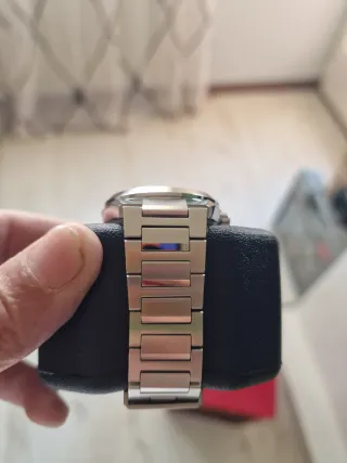 Casio Edifice Automático Plata/Blanco