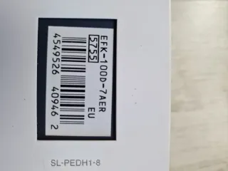 Casio Edifice Automático Plata/Blanco