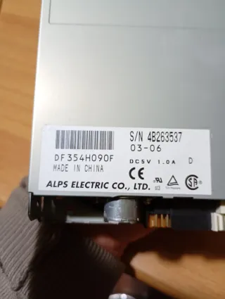 FLOPPY DISK ALPS ELECTRIC 3.5" Mod DF354H090F