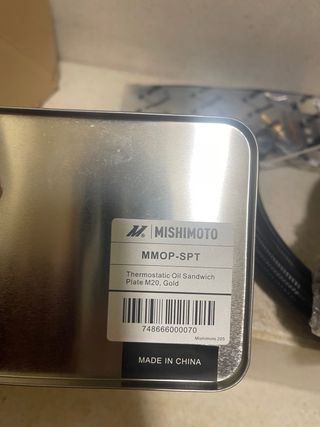 radiador de aceite 16 celdas + termostato mishi