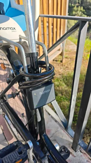 Bici paseo con silla infantil