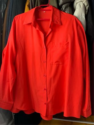 Camisa Roja Talla XXXXL