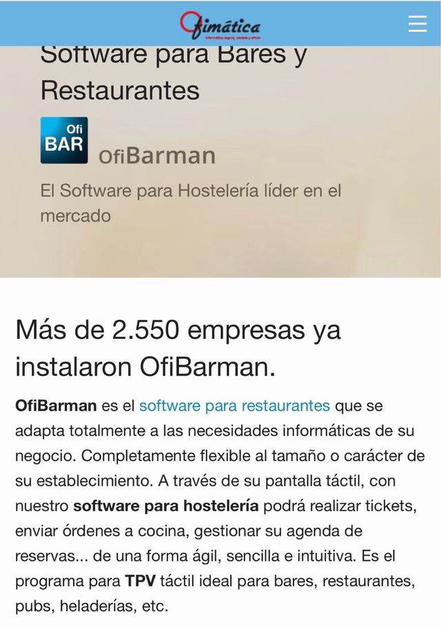 Licencia Ofibarman Permanente