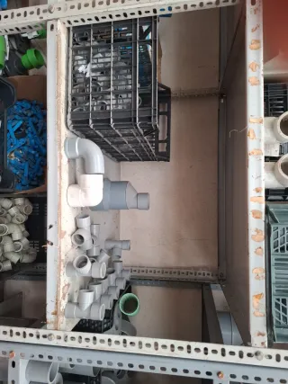 Material saneamiento tubería PVC