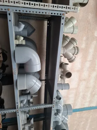 Material saneamiento tubería PVC