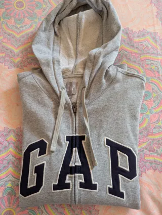 Sudadera Gap gris talla L.