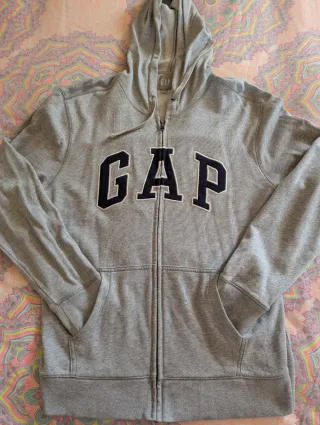 Sudadera Gap gris talla L.