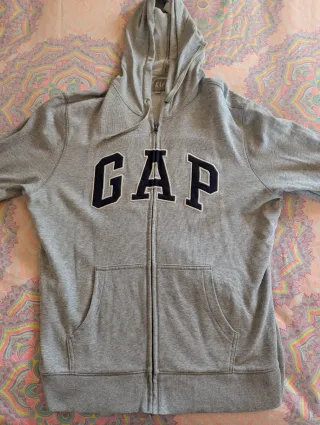 Sudadera Gap gris talla L.