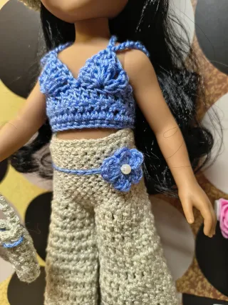 CONJUNTO PAOLA REINA A CROCHET
