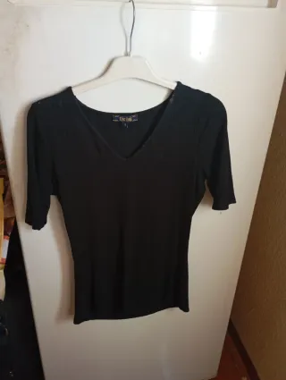 Blusa Fine Lady Negra Talla S