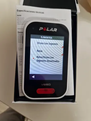 Ciclocomputador Polar V650