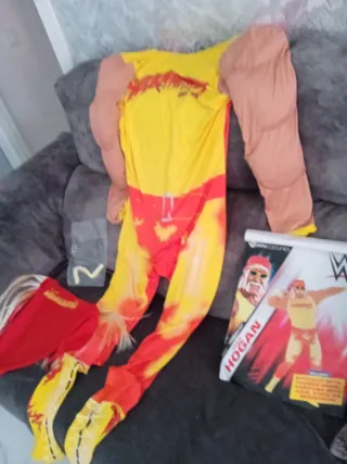 Disfraz Hulk Hogan Talla adulto