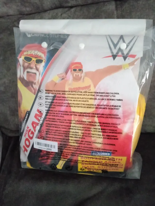 Disfraz Hulk Hogan Talla adulto
