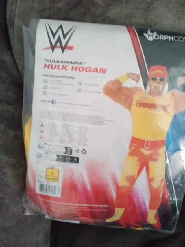 Disfraz Hulk Hogan Talla adulto