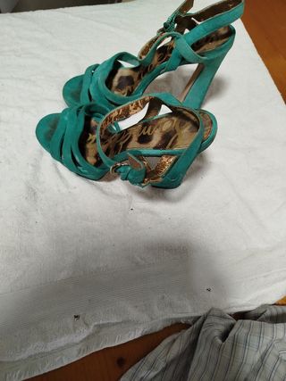 Zapatos de tacón Sam Edelman turquesa
