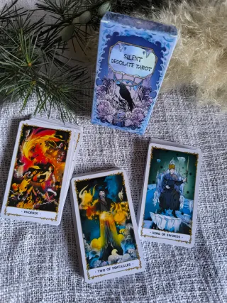 Silent Desolate Tarot – 78 Cartas