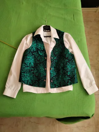 Traje de huertano verde