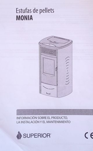 Estufa de pellets MONIA Superior