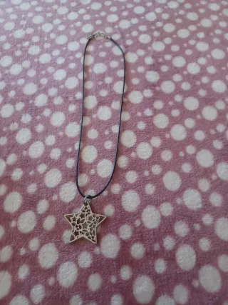 Collana con ciondolo stella