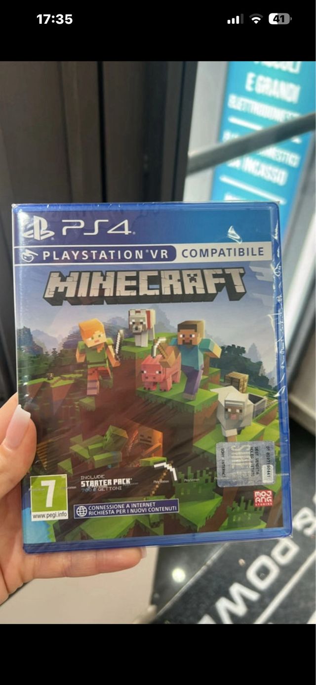 Minecraft PS4 VR Compatibile Starter Pack