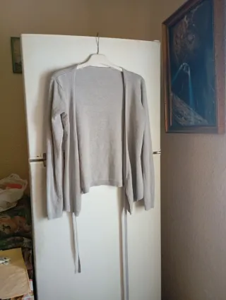 Blusa gris talla única