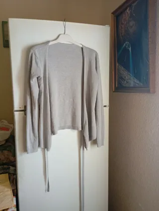 Blusa gris talla única