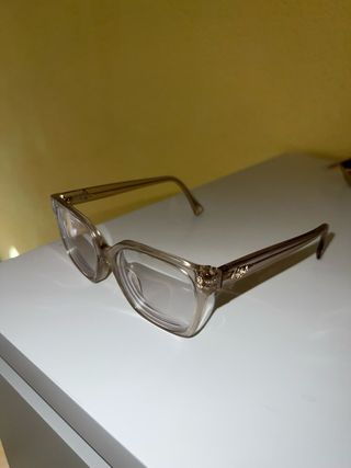 Gafas Ralph Lauren Transparentes Doradas