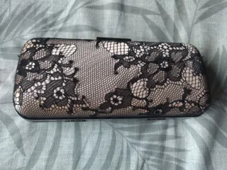 Bolso de fiesta clutch encaje